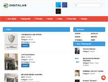 Tablet Screenshot of dijitalan.com